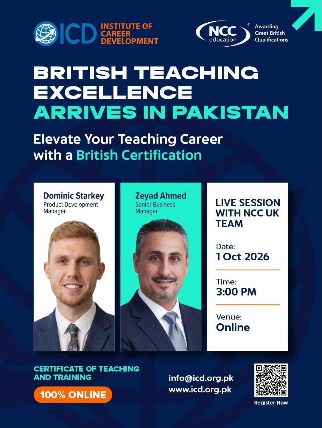 British Teaching Excellence Arrives in Pakistan
